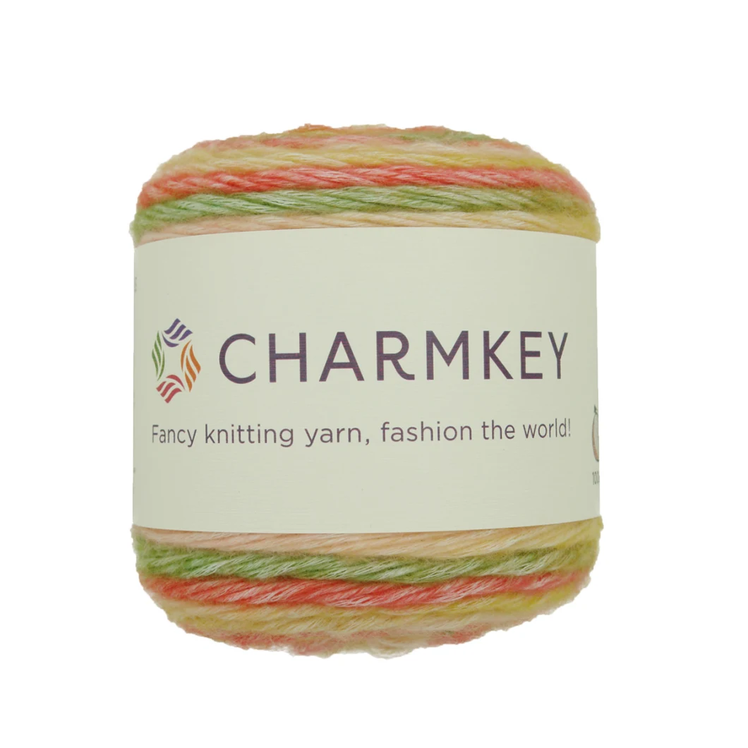 Wholesale Cake Yarn Chunky Hand Knitting Yarn Mohair Yarn