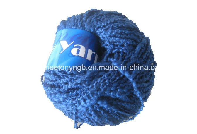 Textile Custom Colored Wool Acrylic Boucle Hand Knitting Fancy Yarn