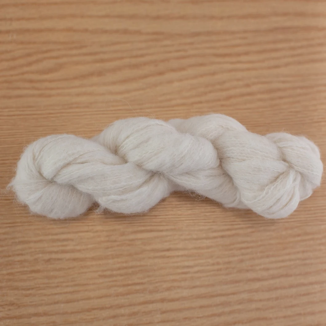 Lace Weight Mohair Silk Undyed Yarn Knitting Yarn