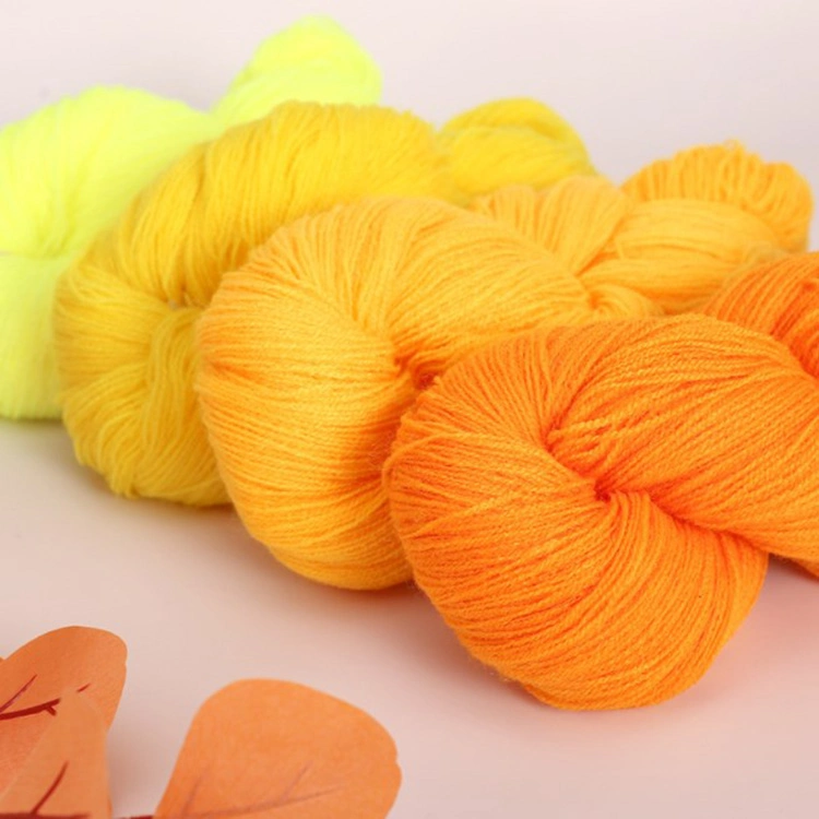 Fancy Yarn Mohair Silk, Colored Cotton Polyester Yarn