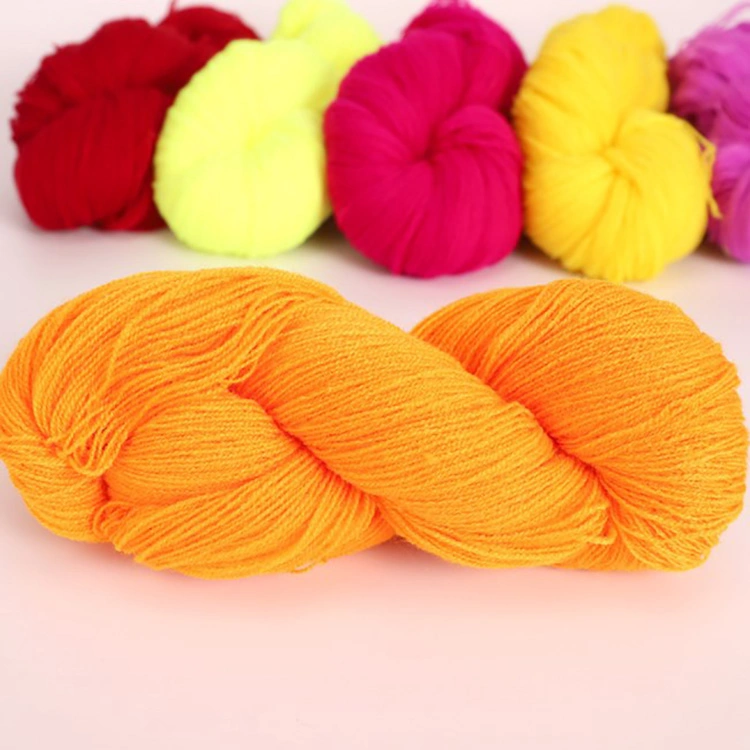 Fancy Yarn Mohair Silk, Colored Cotton Polyester Yarn