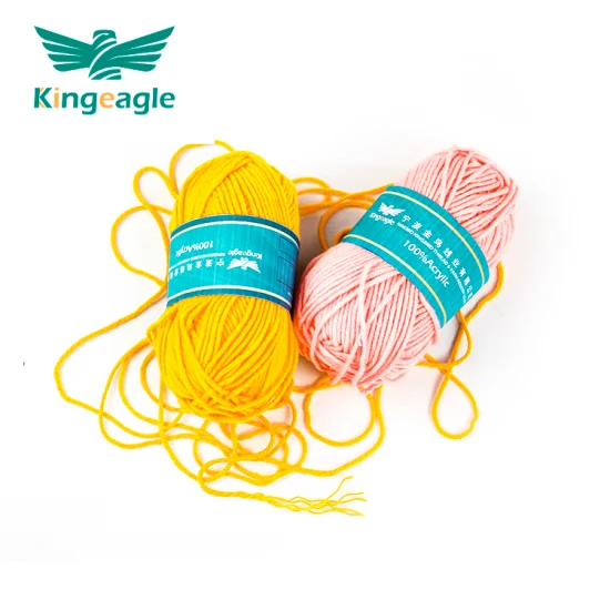 Kingeagle 2022 New Style Factory Sale Milchbaumwolle 100 % Acrylgarn zum Häkeln zum Stricken