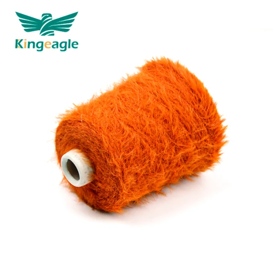 Kingeagle-Hersteller liefert Nylonfedern, 4 cm Haare, 7 nm/1 Wimpern, ausgefallenes Nerzgarn